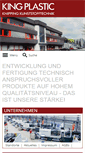 Mobile Screenshot of king-plastic.de